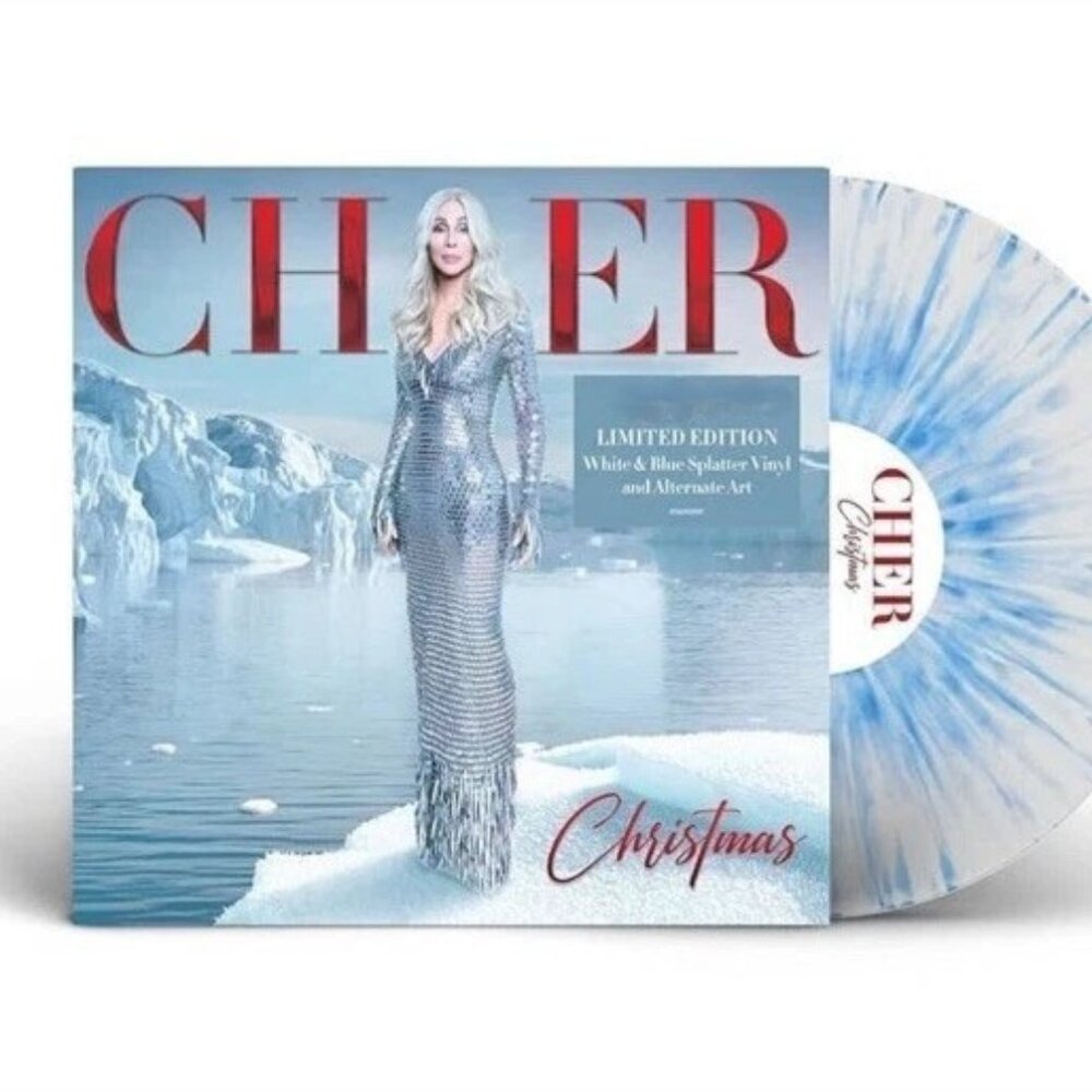 Cher Christmas LP ~ Exclusive Colored Vinyl + Alt. Cover ~ New/Sealed!